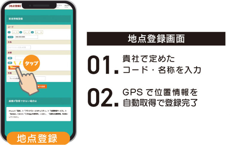 集積所登録
